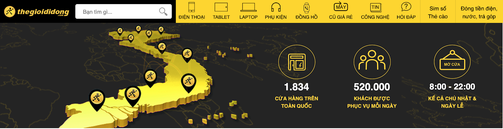 Công ty Cổ phần Thế Giới Di Động (MWG)  Áp dụng công nghệ tiên tiến vào quản lý bán hàng và cải thiện trải nghiệm khách hàng